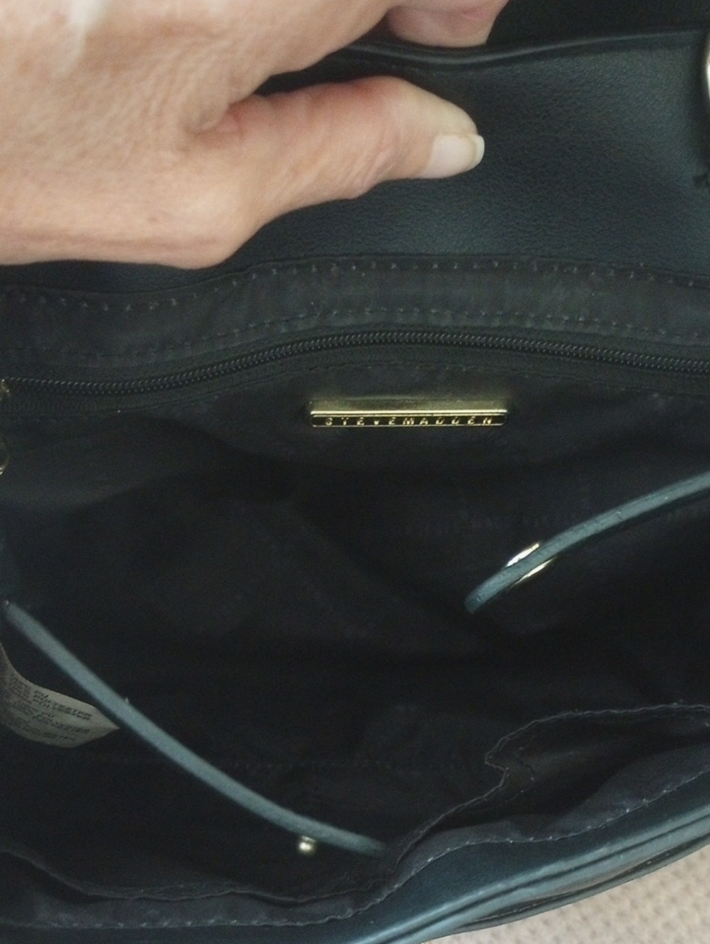 Steve Madden Black Backpack - Picture 7 of 11